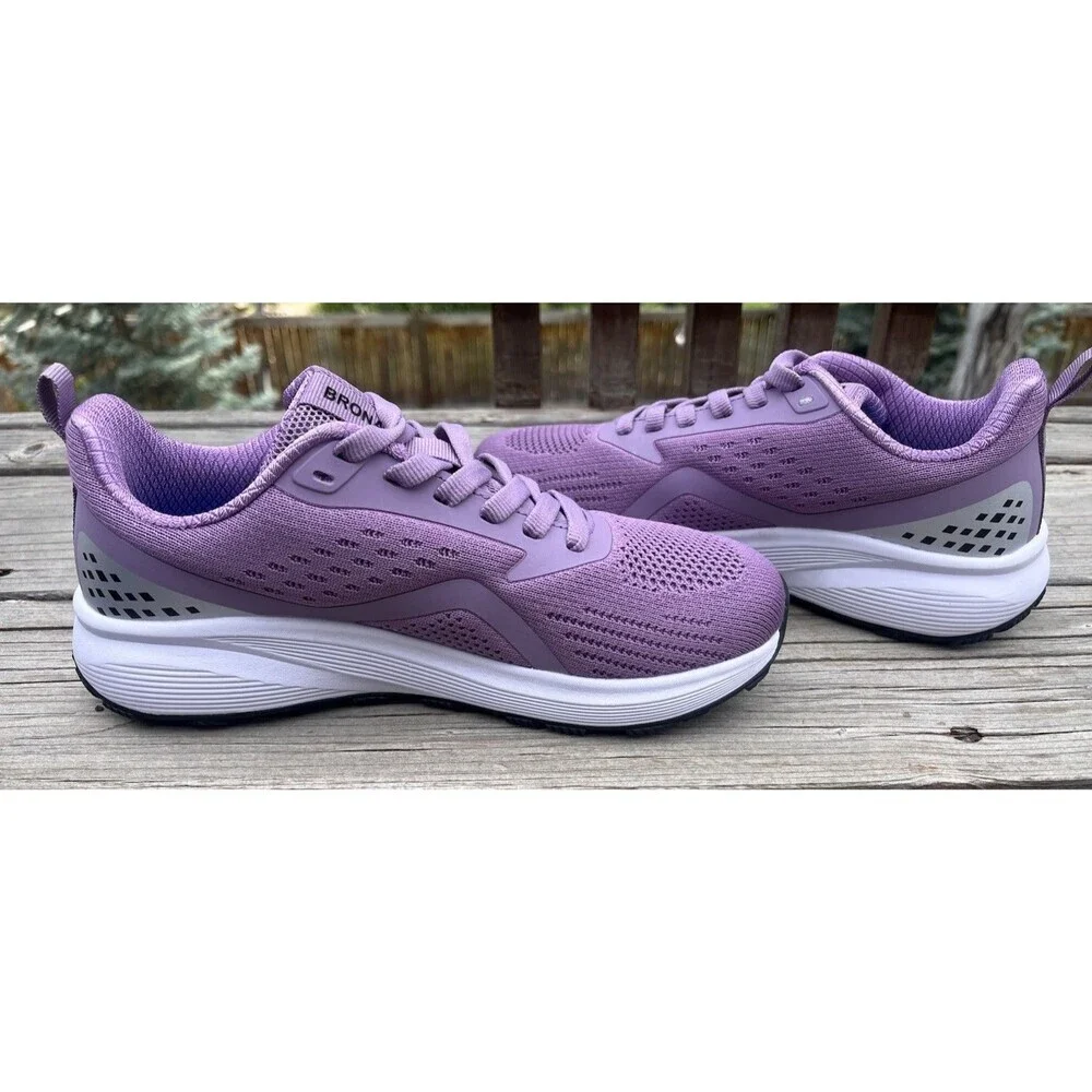 New! Bronax S71 Women's 38 US 7-7.5 Running Shoes Wide Toe Box - Purple